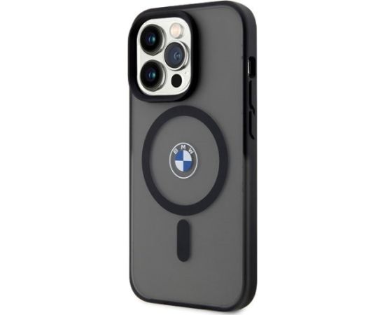 BMW BMHMP14XDSLK Aizmugurējais Apvalks priekš Apple iPhone 14 Pro Max