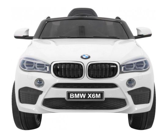 Bērnu Elektromobilis BMW X6M baltā