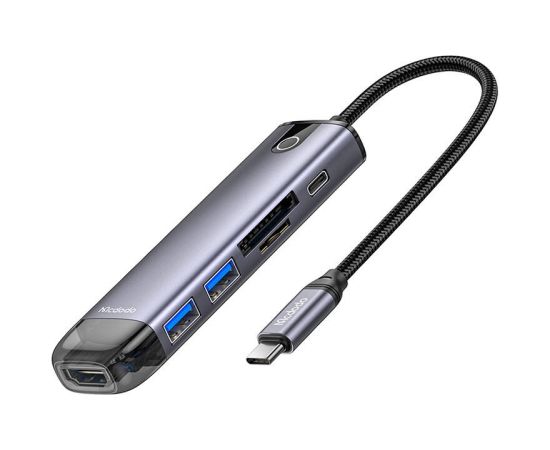 Mcdodo HU-7420 10-in-1 USB-C Hub (USB-C, HDMI, VGA, USB3.0*2, USB3.0*2, SD, TF)