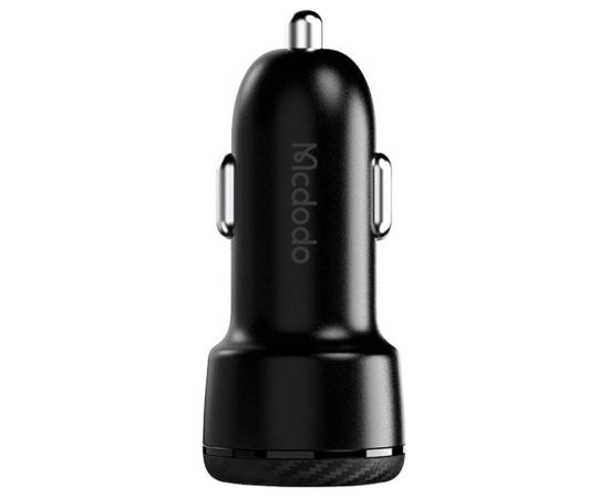 Mcdodo CC-5970 car charger, USB + USB-C 38W (black)