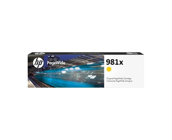 HP L0R11A 981X High Yield Yellow Original Ink Cartridge