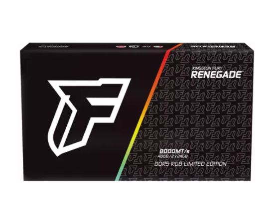 Kingston Fury Renegade RGB LE Operatīvā Atmiņa DDR5 / 2x24GB