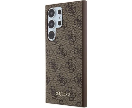 Guess GUHCS24LG4GFBR Aizmugurējais Apvalks priekš Samsung Galaxy S24 Ultra