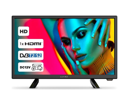 TV Kiano Slim 19" HD Ready, D-LED, DVB-T2