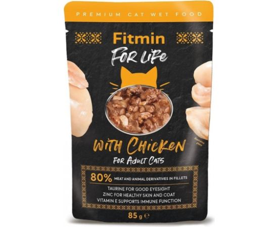 FITMIN For Life Cat Pouch Adult Chicken 85g