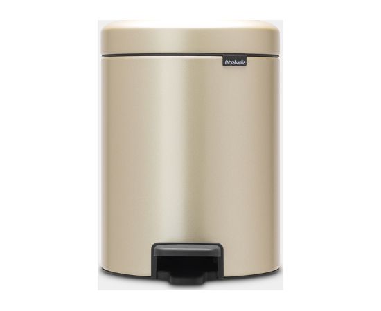 BRABANTIA atkritumu tvertne ar pedāli NewIcon, 5 l, Champagne - 304422