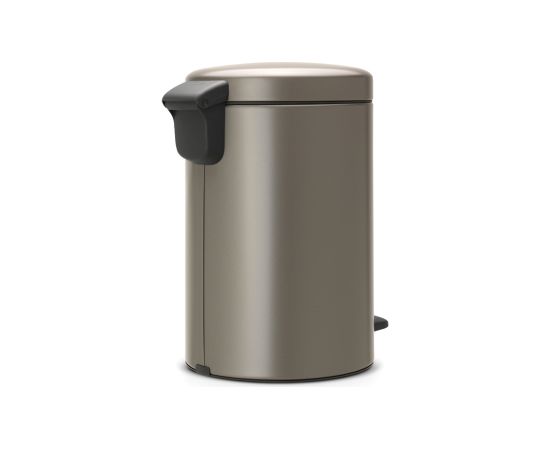 BRABANTIA atkritumu tvertne ar pedāli NewIcon, 12 l, Platinum - 113628