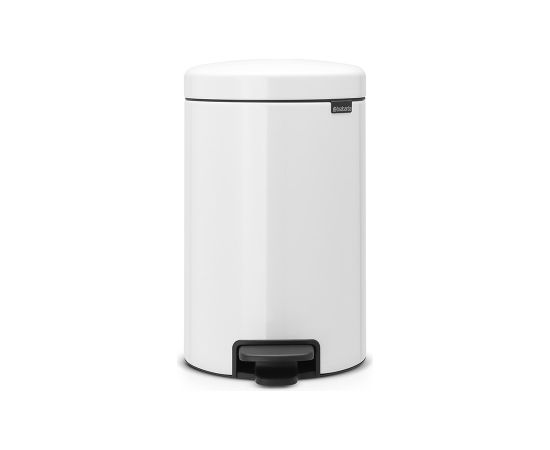 BRABANTIA atkritumu tvertne ar pedāli NewIcon, 12 l, White - 111969