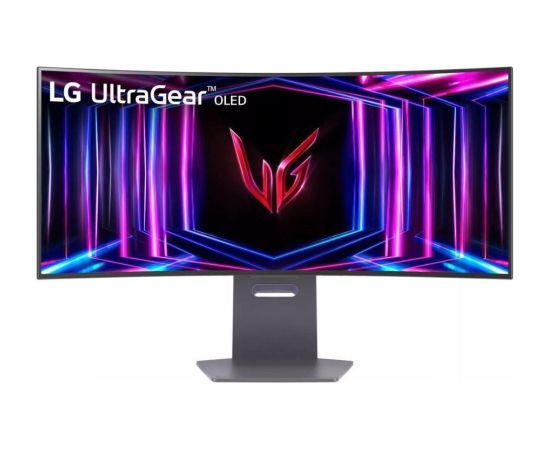 Monitor LG 34GS95QE-B 34" Gaming/Curved Panel OLED 3440x1440 21:9 240Hz Matte 0.03 ms Swivel Height adjustable Tilt Colour Black 34GS95QE-B