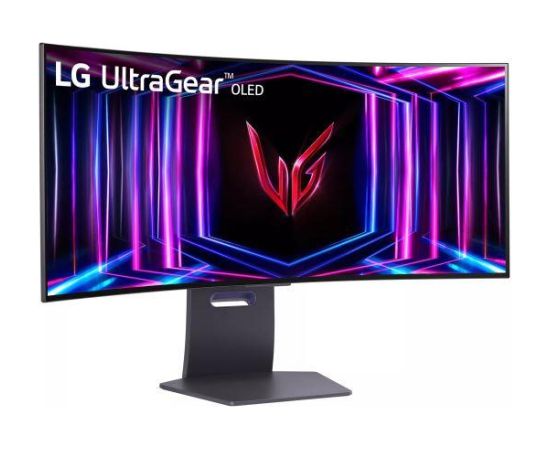 Monitor LG 34GS95QE-B 34" Gaming/Curved Panel OLED 3440x1440 21:9 240Hz Matte 0.03 ms Swivel Height adjustable Tilt Colour Black 34GS95QE-B