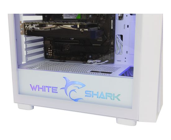 White Shark GCC-2401 Warhead-3 White 4 Fans 12cm RGB