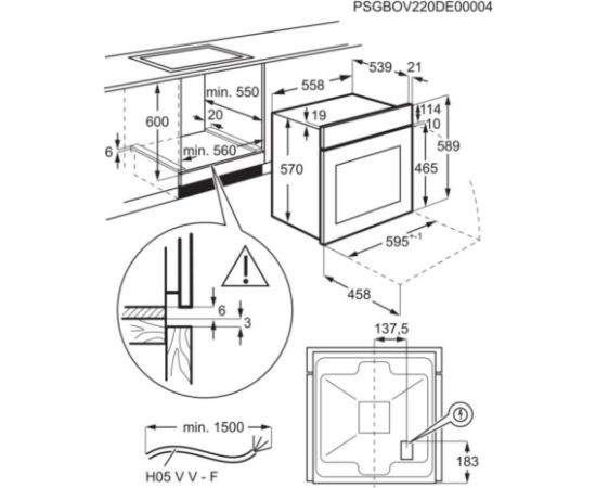 Electrolux KOFDP46BK