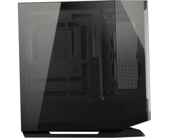 COUGAR | FV270 Black | PC Case | Mid tower / Tempered, Curved Glass Perimeter / Quick Detachable Air Filters / Up to 9 Fans (1x120mm RGB Preinstalled) / Black