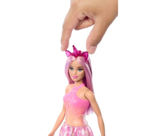 Lalka Barbie Mattel Lalka Barbie Jednorożec, różowy strój