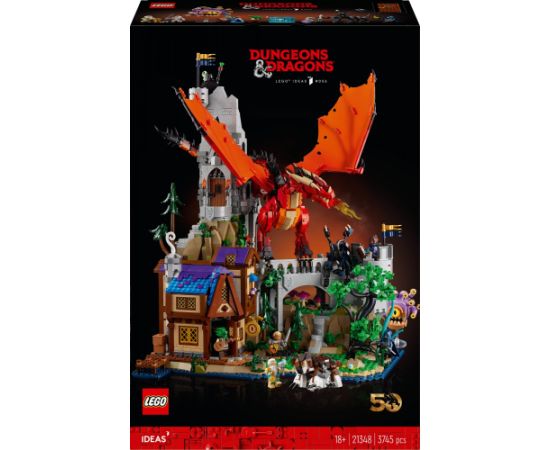 LEGO Ideas Dungeons & Dragons: Opowieść czerwonego smoka (21348)