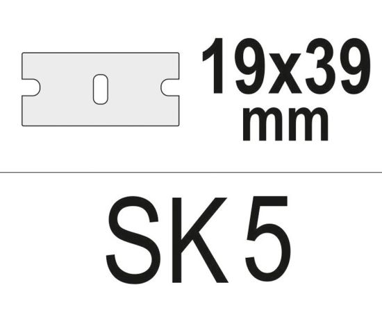 Yato Asmeni skrāpim 695205 40mm 10gab 39x200mm (5906083137907)