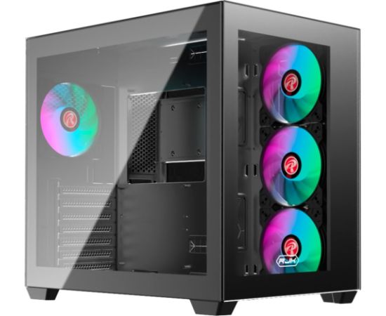 RAIJINTEK PAEAN C7 TG4, tower case (black)