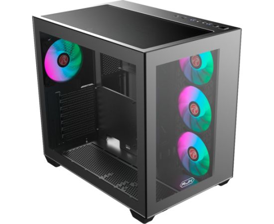 RAIJINTEK PAEAN C7 TG4, tower case (black)