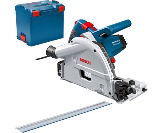 Bosch Plunge saw GKT 55 GCE Professional, with FSN 1400, hand-held circular saw (blue, 1,400 watts, L-BOXX)