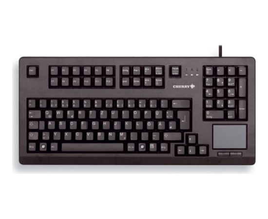 CHERRY TouchBoard G80-11900 (black, US layout, integrated touchpad)