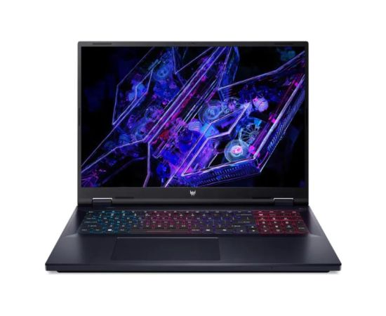 Notebook ACER Predator Helios Neo PHN18-71-94YX CPU  Core i9 i9-14900HX 2200 MHz 18" 2560x1600 RAM 16GB DDR5 5600 MHz SSD 1TB NVIDIA GeForce RTX 4070 8GB ENG Card Reader Micro SD Windows 11 Home Black 3.4 kg NH.QR5EL.001