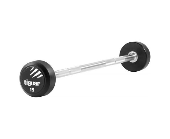 Barbell straight tiguar PU 15 kg TI-WPBPU015