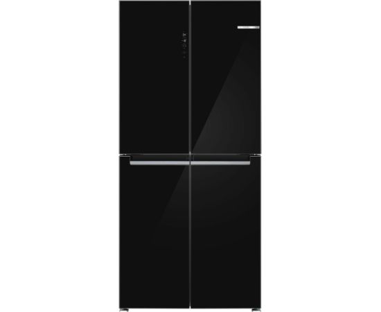 Bosch Serie 4 KMC85LBEA side-by-side refrigerator Freestanding 547 L E Black