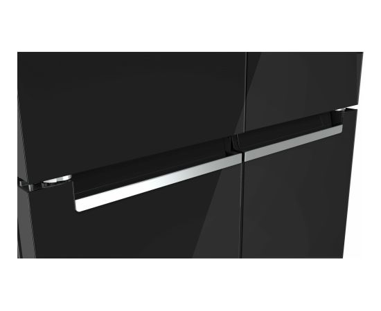 Bosch Serie 4 KMC85LBEA side-by-side refrigerator Freestanding 547 L E Black