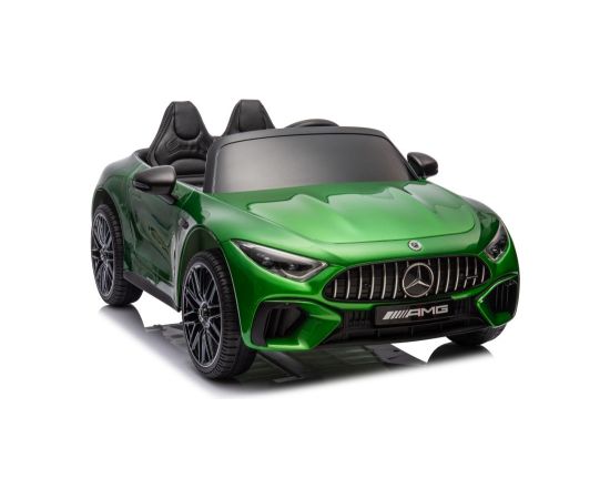 Lean Cars Electric Ride On Car Mercedes AMG SL63 Green Painted