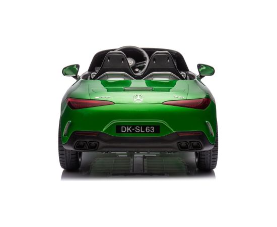 Lean Cars Electric Ride On Car Mercedes AMG SL63 Green Painted