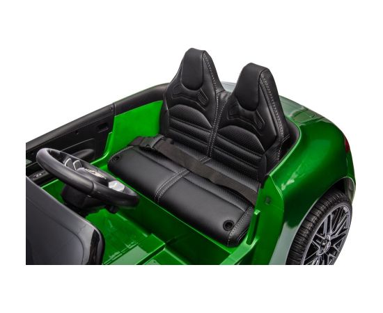 Lean Cars Electric Ride On Car Mercedes AMG SL63 Green Painted