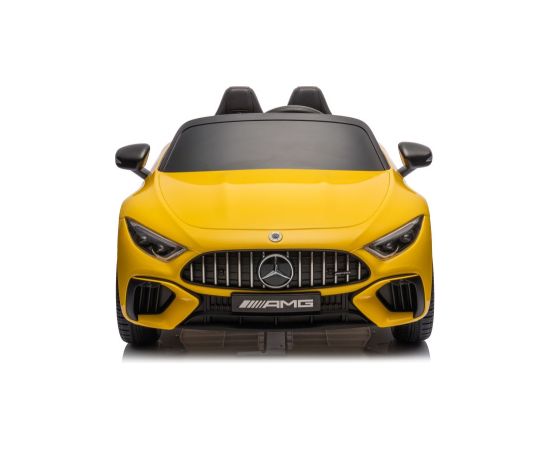 Lean Cars Mercedes AMG SL63 Battery Car, Yellow Painted