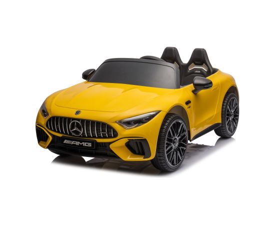 Lean Cars Mercedes AMG SL63 Battery Car, Yellow Painted