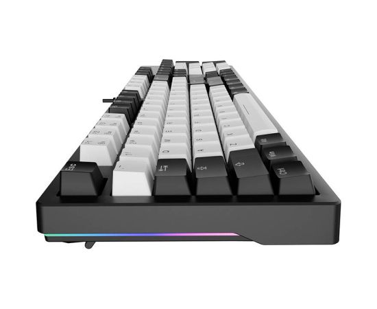 Dareu EK104 Mechanical Keyboard Red Switch White-Black