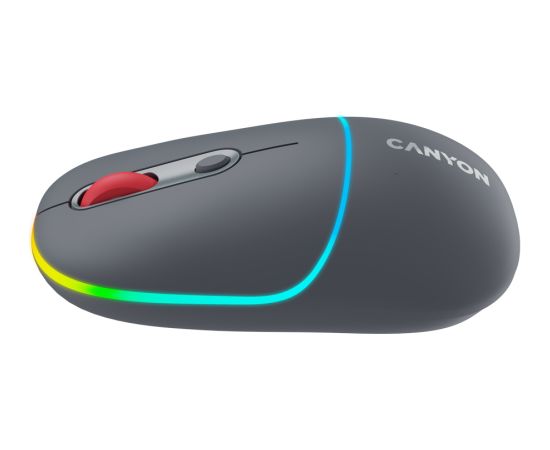 CANYON mouse MW-22 2in1 BT/ Wireless Dark Grey