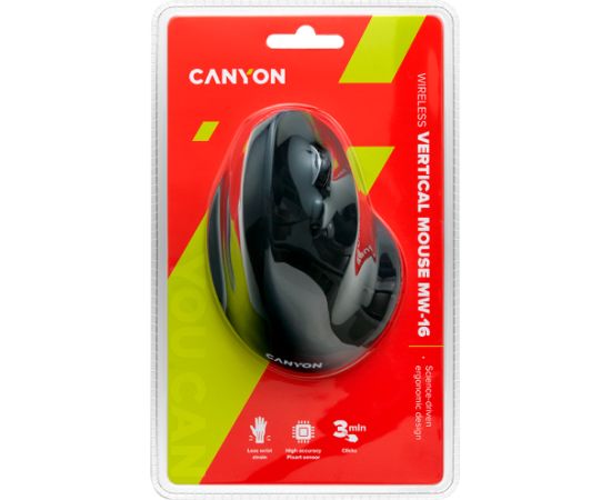 CANYON mouse MW-16 Vertical Wireless Black