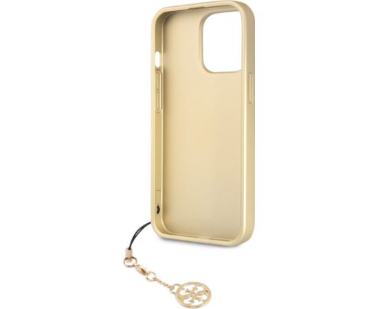 Guess 4G Charms Case for iPhone 13 Pro Max Brown