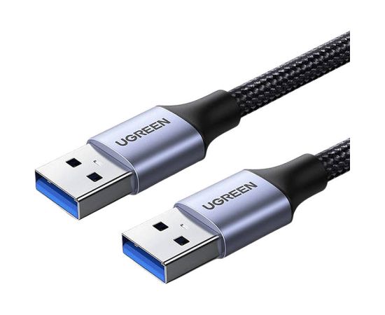 USB3.0 cable Male USB-A to Male USB-A UGREEN 2A, 0.5m (black)