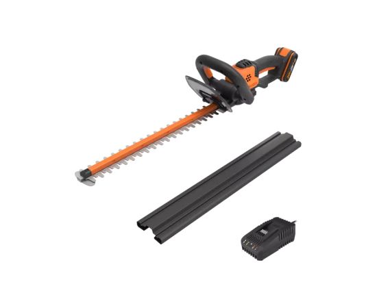 Dzīvžoga šķēres Worx WG261E; 20 V; 45 cm; 1x2,0 Ah akum.