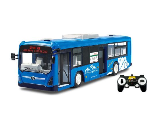 Remote-controlled city bus 1:20 Double Eagle (blue)  E635-003