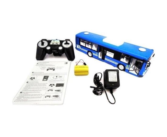 Remote-controlled city bus 1:20 Double Eagle (blue)  E635-003