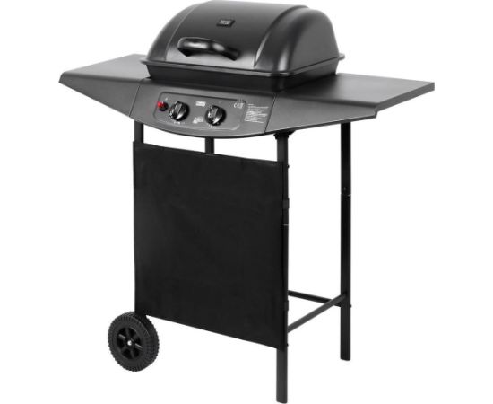 Teesa BBQ 2000 Grill ogrodowy gazowy 5 kW 34 cm x 46 cm