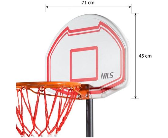 Basketbola grozs ZDK018 NILS