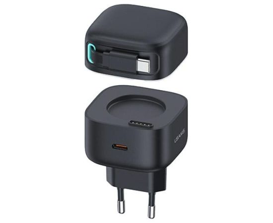 Usams CC202 Tikla Lādētājs 1x USB-C / PD+QC / 35W