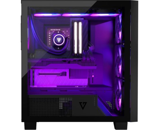 MODECOM Case VOLCANO PERUN APEX ARGB MIDI Black