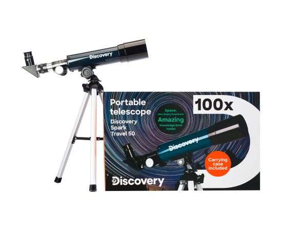 (RU) Discovery Spark Travel 50 Telescope with book