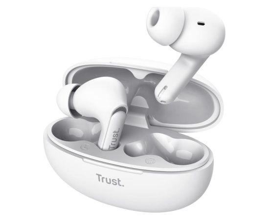 HEADSET EARBUDS YAVI BT ENC WHITE 25172 TRUST