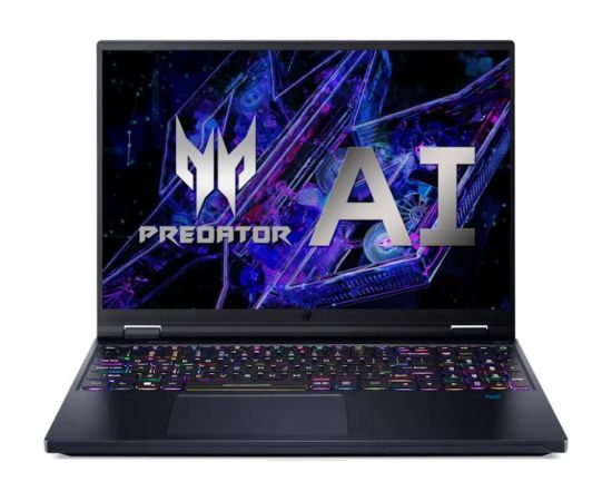 Notebook ACER Predator Helios 16 PH16-72-916F CPU  Core i9 i9-14900HX 2200 MHz 16" 2560x1600 RAM 32GB DDR5 SSD 2TB NVIDIA GeForce RTX 4080 ENG Windows 11 Home Black 2.65 kg NH.QNZEL.002