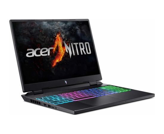 Notebook ACER Nitro AN16-42-R6DN CPU  Ryzen 9 8945HS 4000 MHz 16" 2560x1600 RAM 32GB DDR5 SSD 1TB NVIDIA GeForce RTX 4070 ENG Card Reader microSD Windows 11 Home Black 2.65 kg NH.QPLEL.002