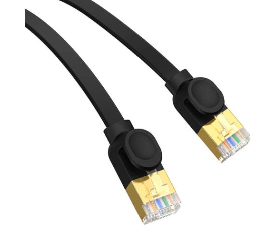 Baseus Cat 7 UTP Ethernet RJ45 Cable Flat 2 m black